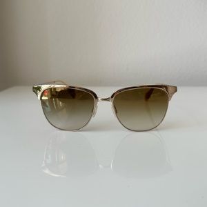 Oliver Peoples Gold Sunglasses
